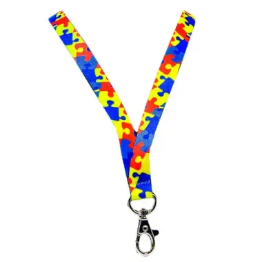 puzzle piece lanyard